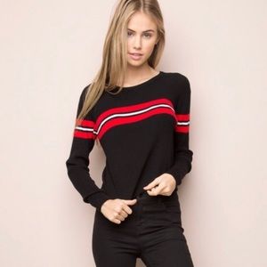 Brandy Melville “Gracie” Striped Sweater